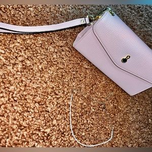 Pretty in pink mini clutch